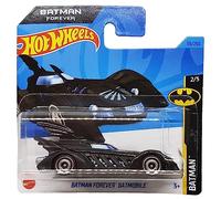 Hot Wheels - Batmobile - Batman Forever 2/5 - HKG38 - Short Card - DC - Negro - Mattel 2023
