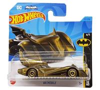 Hot Wheels - Batmobile - Batman: The Brave and The Bold 4/5 - HKJ75 - Short Card - DC - verde oliva metálico - Mattel 2023