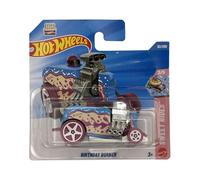 Hot Wheels - Birthday Burner - JJJ45 - Sweet Rides 3/5 - Short Card - Happy Birthday - Tarta conductora - Mattel 2026 (82/250) - 1:64