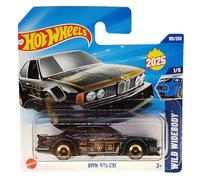 Hot Wheels BMW 635 CSi HYW38 Wild Widebody 1/5 Short Card Black Gold Castrol Mothers BMW Licencia Mattel 2025 1:64