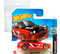 Hot Wheels BMW M3 Wagon HW Modified 10/10 (138/250) HTD89 Rojo 2024 + Protector Short Card Frikimonkey