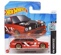Hot Wheels BMW M3 Wagon HW Modified 10/10 (138/250) HTD89 Rojo 2024 + Protector Short Card Frikimonkey
