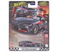 Hot Wheels Modelo de Coche Toyota GR Supra 2021 - Die Cast Escala 1:64 - Longitud 7 cm - HRT56 - Serie Boulevard 96