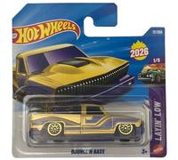 Hot Wheels - Bounce'n Ass - Layin' Low 1/5 - JJH32 - Short Card - Goldmetallic - Mattel 2026-1:64 - Modelo de licencia