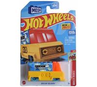 Hot Wheels Brickin' Delivery, Brick Rides 3/5 [Amarillo/Azul] 58/250
