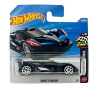 Hot Wheels Bugatti Bolide [Azul oscuro] Rejilla de arranque 4/10, 50/250, vehículo de juguete fundido a escala 1:64