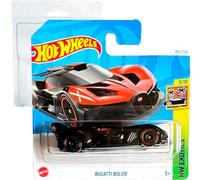 Hot Wheels Bugatti Bolide HW Exotics 3/10 (185/250) HTF08 Rojo 2024 + Protector Short Card Frikimonkey