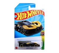 Hot Wheels - Bugatti Bolide - HW Exotics 3/10 - HTC22 - Short Card - Superdeportivo - Negro Amarillo - Mattel 2024 - 1:64
