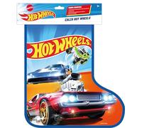 Hot Wheels Calcetín sorpresas 2026, Juego con vehículo, Estuche para Colorear, capellino, Pegatinas, JNB78