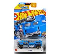 Hot Wheels Camión de 5 alarmas fundido a presión escala 1:64 azul/plateado HW Metro 3/10