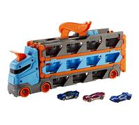 Hot Wheels 2 En 1 Pista De Carreras Transportador GVG37 Neu
