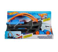 Hot Wheels Camión Looping acrobático, Accesorios para Pistas de Coches de Juguetes (Mattel GCK38), Multicolor