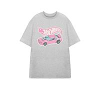 Hot Wheels - Camiseta Coche de Manga Corta para Mujer