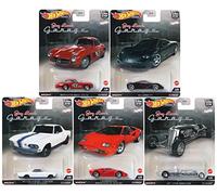 Hot Wheels Car Culture 2022 Jay Leno's Garage - Juego completo de 5 vehículos fundidos a presión FPY86-957N Release