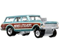 Hot Wheels Car Culture Circuit Legends Vehículos para niños de 3 años en adelante, 64 Chevy Nova Wagon Gasser, colección premium de vehículos a escala 1:64