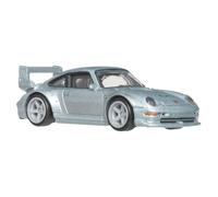 Hot Wheels Car Culture Premium Porsche 993 GT2 | Coche de juguete de metal a escala 1:64 Modern Classics con neumáticos Real Riders y carrocería/chasis Metal/Metal, JKF16