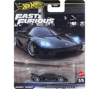 Hot Wheels Coche fundido a presión a escala 1:64 Fast & Furious para coleccionistas