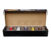 Hot Wheels Cars Premium Fast & Furious Bundle 5 1:64 Cartes de ruedas calientes de casta de escala de la primera pelcula rpida en una caja de edici
