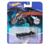 Hot Wheels Character Car Dragons Toothless