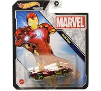 Hot Wheels Character Cars, Marvel Iron Man, vehículo de juguete para niños a partir de 3 años