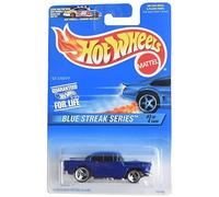 Hot Wheels Chevrolet '55, Blue Streak Series 3/4 [azul] #575