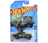 Hot Wheels Chevy Bel Air Gassger '55, Chevy Bel Air 2/5 [Verde] 43/250