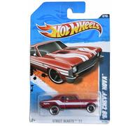 Hot Wheels Chevy Nova '68, Street Beasts '11 2/10 [rojo] 82/244