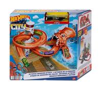 Hot Wheels City Nemésis, surtido de pistas para coches de juguete (Mattel HDR29)