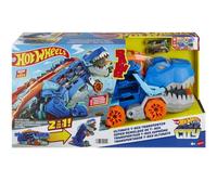Hot Wheels City: Set de juego camión T-Rex transformable Ultimate