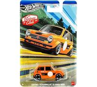 Hot Wheels Custom '70 Honda N600 (naranja), Silver Series Vintage Racing Club 2/5 escala 1:64 coleccionable modelo de coche de juguete de metal fundido a presión