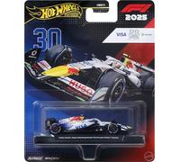 Hot Wheels Coche F1 coleccionable 1:64 – Neumáticos reales, cuerpo y chasis metal (estilos varían)