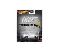Coche en Miniatura DieCast Toyota 2000 GT Roadster - Agente 007 - Escala 1/64 Longitud 7 cm - Hot Wheels HKC27