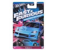 Hot Wheels Coche Mazda RX-8 - Mujeres de Fast and Furious - Modelo Die Cast Scala 1:64 - Longitud 7 cm HRW37