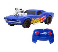 Hot Wheels Coche Teledirigido Rodger Dodger, radiocontrol Auto de Juguete teledirigido con Mando Escala 1:16, +4 años, HTP54