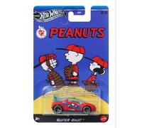 Hot Wheels: Coche temático - Peanuts, rojo