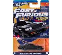 Hot Wheels coleccion Vehículo Fast and Furious Coche Buick Grand National 3/5 HRW43 Mattel