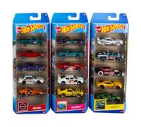 Hot Wheels Collector Pack 5 Coches de Juguete de colección, +3 años (Mattel HNM05)