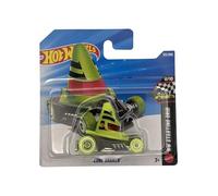 Hot Wheels - Cono Shaker - JJM04 - TH - Treasure Hunt - HW Starting Grid 8/10 - Verde neón - Modelo de fantasía - Mattel 2026 (122/250) - 1:64