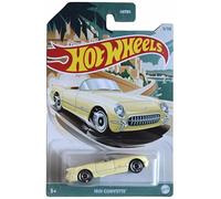 Hot Wheels Corvette 1955, amarillo 3/10