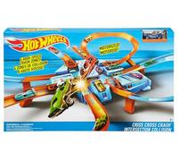 Hot Wheels - Criss Cross Crash, Pista de Coches (Mattel DTN42)