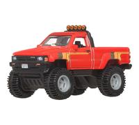 Hot Wheels Cultura de automviles premium Carretn de juguete coleccionable 1:64 Die-Cast 1987 Toyota Pickup Truck Off Vehicle With Real Riders Neum