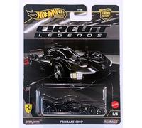 Hot Wheels Cultura de coche premium - Circuit Legends 2025 961K - 0/5 Ferrari 499P Chase negro con protector