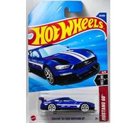 Hot Wheels Custom '18 Ford Mustang GT [Azul oscuro] Mustang 60 5/5, 211/250, vehículo fundido a escala 1:64