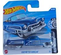 Hot Wheels - Custom ´53 Cadillac - Rod Squad 9/10 - HYY78 - Short Card - Azul metálico - Mattel 2025-1:64