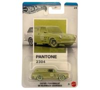 Hot Wheels - Custom '69 Volkswagen Squareback - JKY60 - Silver Series 2/6 - Pantone 2304 - Premium Card - Verde oliva - Modelo de licencia - Mattel 2026-1:64 - Pantone Color Edition