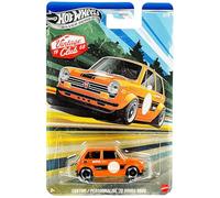 Hot Wheels Custom '70 Honda N600 (Naranja), Silver Series Vintage Racing Club 2/5 Escala 1:64 Coleccionable Modelo de Coche de Juguete de Metal Fundido a presión