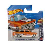 Hot Wheels - Custom '72 Chevy Luv - Drag Racers 7/10 - JJJ80 - Short Card - Orange - Mattel 2026 (7/250) - Pickup - Licencia - 1:64