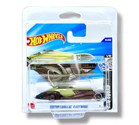 Hot Wheels - Custom Cadillac Fleetwood - Rod Squad 1/10 - HYW77 - Short Card - GM - verde metálico - Mattel 2025-1:64