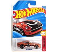 Hot Wheels Datsun 240Z [Naranja] Then & Now 2/10, 72/250, Vehículo de juguete fundido a escala 1:64