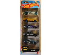 Hot Wheels DC Batman 5-Pack Cars JBJ76 escala 1:64 incluye Mr. Freeze & More